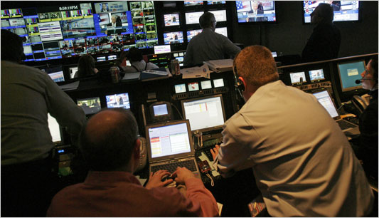 Cnn control room