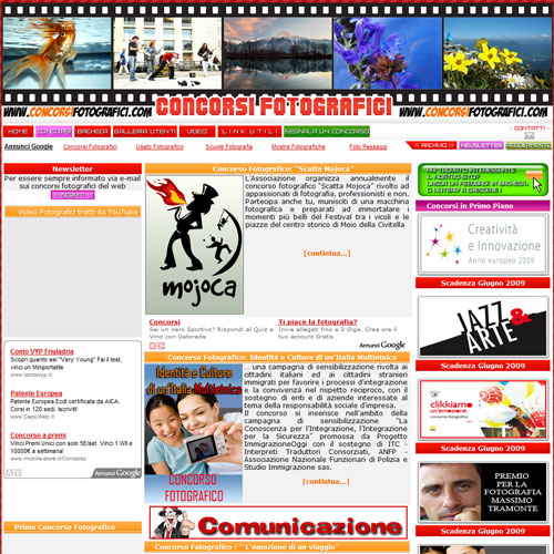 Concorsi fotografici screenshot