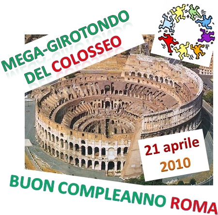 Girotondo Colosseo Flash Mob